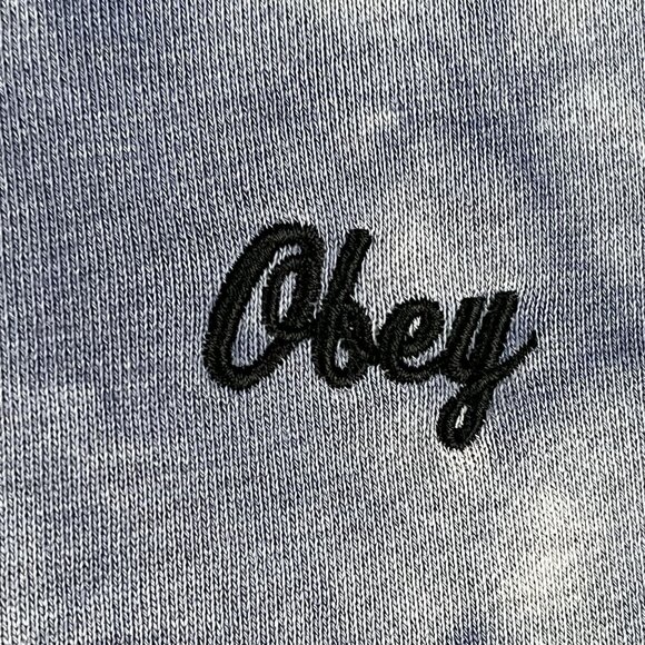 Obey Tie Dye Mens Oversized Hoodie Sz Medium - Picture 8 of 8